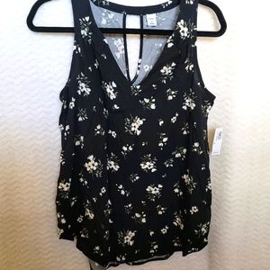 NEW Old Navy Floral Tank. Sz M